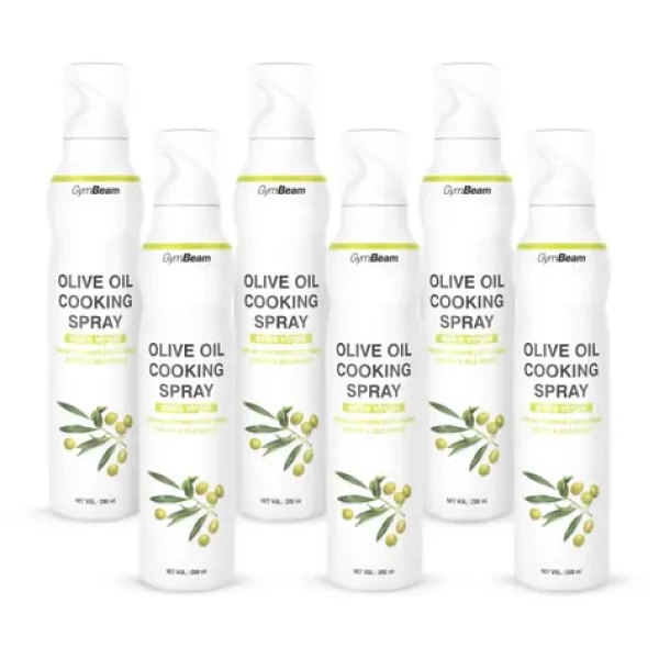 Extra panenský olivový olej v spreji - GymBeam (6 x 200 ml) (28928-3-oliveoil-6x200ml)