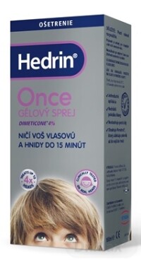 HEDRIN ONCE SPRAY GEL 100ml