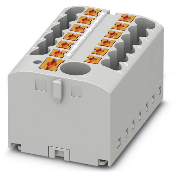 Phoenix Contact 3273352 blok rozvádzača 40.6 mm pružinová svorka sivá 8 ks; 3273352