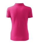 Dámske tričko Pique Polo fialové XL