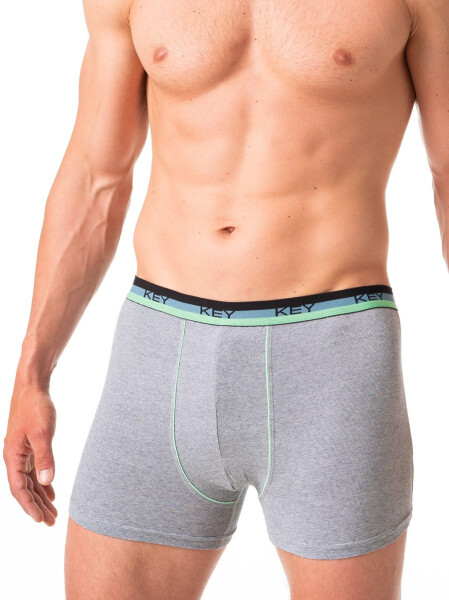 Pánske boxerky Key MXH 188 A24 M-2XL šedá L