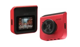 70mai A400 červená / Kamera do auta / 2560 x 1440 / 2.0 LCD / Uhol záberu 145 ° / Nočné videnie / Wi-Fi / microSD (6971669781019)