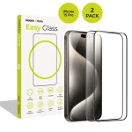 Mobile Origin EasyGlass iPhone 15 Pro Ochranné sklo / 2 kusy (FRL-EG-i15Pro-2pk)