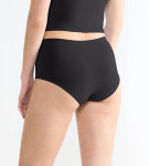 SLOGGI GO SENSE - 2 ks bezšvových nohavičiek s vysokým pásom z mikromodalu Sloggi BLACK XL