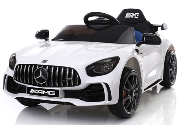 Mamido Detské elektrické autíčko Mercedes GTR biele