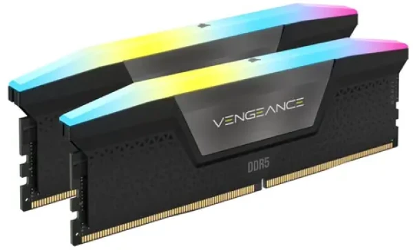 Corsair Vengeance RGB 32GB (2x 16GB) DDR5 6400MHz / CL32 / DIMM / XMP 3.0 (CMH32GX5M2B6400C32)