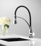 SAPHO SAPHO - HEBE stojanková drezová batéria so sprškou, chróm HT430