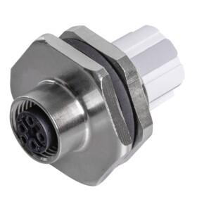 Weidmüller SAIBGP-M-5A-M12-WDF 3150930000 guľatý konektor DIN, 1 ks; 3150930000