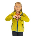 Detská mikina so stojačikom, Pidilidi, PD1139-20, žltá - 104 | 4let