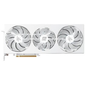 PowerColor Radeon RX 7800 XT Hellhound Spectral White 16GB OC / 2213 - 2520 MHz / 16GB GDDR6 / 256-bit / 3x DP / 1x HDMI (RX7800XT 16G-L/OC/WHITE)