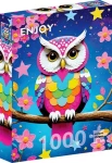 ENJOY Puzzle Hviezdna sova