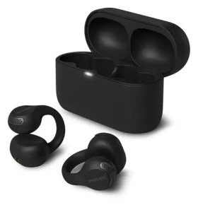 Philips TAQ2000BK čierna / Bezdrôtové slúchadlá / mikrofón / dotykové ovládanie / Bluetooth 5.4 / IPX4 (TAQ2000BK/00)