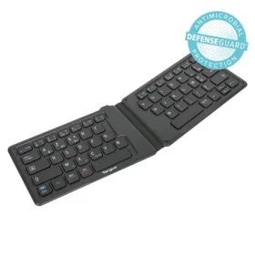 Targus AKF003FR čierna / Bezdrôtová ergonomická klávesnica / Bluetooth 5.1 / antimikrobiálna (AKF003FR)