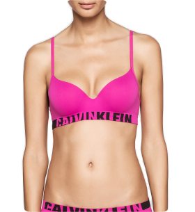 Podprsenka Seamless fuchsiová Calvin Klein 80B fuchsia