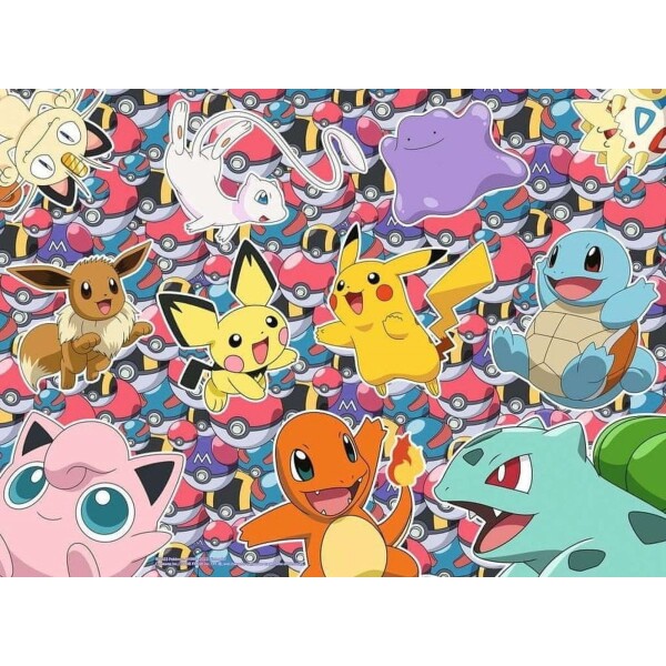 Ravensburger - Puzzle - Pokémoni - 100 dielikov