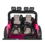 Mamido Elektrické autíčko Extreme Sport 4x4 s premenlivou veľkosťou ružové