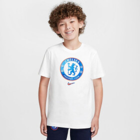 Nike Chelsea FC Crest Tee Jr HM9485-100 S (128-137)