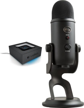 Logitech Audio minijack 3,5mm (980-000912) + Yeti USB Blackout (988-000229)
