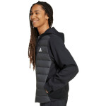 Pánska páperová bunda adidas Essentials Climawarm Hybrid Hooded Jacket black KA5251 pánska XS