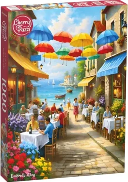 Cherry PAZZI Puzzle Ulica s dáždnikmi