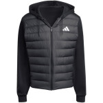 Pánska páperová bunda adidas Essentials Climawarm Hybrid Hooded Jacket black KA5251 pánska XS
