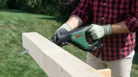 BOSCH AdvancedRecip 18 zelená/čierna / Aku píla chvostovka / 18V / Nízke vibrácie / bez batérie a nabíjačky (06033B2402)