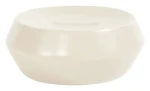 Spirella JOSHUA mydlenka matne biela ecru / keramika / 12 × 4,7 × 5 cm