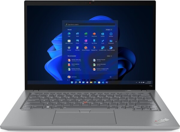 Lenovo Lenovo ThinkPad T14 Gen 3 AMD Ryzen™ 5 PRO 6650U 256GB SSD 16GB 14" (1920x1200) TOUCHSCREEN WIN11 Pro STORM GRAY Backlit Keyboard FP Reader 3-year warranty