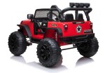 Mamido Elektrické autíčko Jeep Brothers červené 24V 2x200W