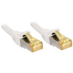 LINDY 47324 RJ45 sieťové káble, prepojovacie káble CAT 6a (surový kábel CAT 7) S/FTP 2.00 m biela 1 ks; 47324