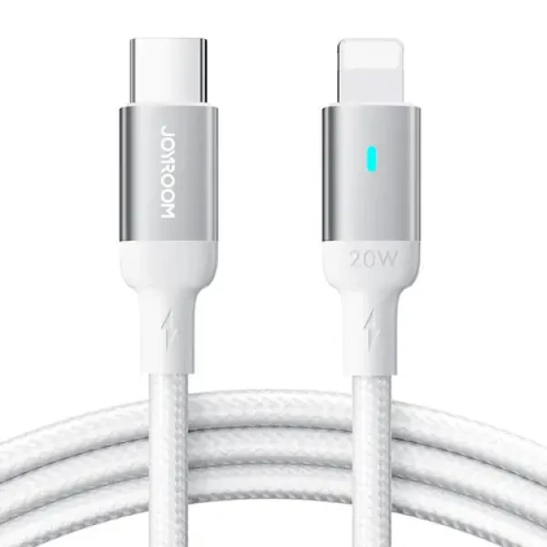 Joyroom S-CL020A10 Nabíjací kábel USB-C (M) - Lightning (M) 20W 1.2m biela (S-CL020A10 1.2m LW)