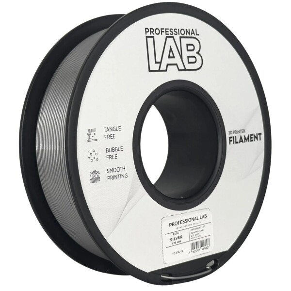 Professional Lab PETG filament 1,75 mm strieborný 1 kg