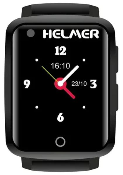 HELMER LK 716 / Seniorské hodinky s GPS lokátorom / dotykový displej / snímač srdcového tepu / nano SIM / IP67 / 4G (hlmlk716)