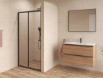Sprchové dvere 110 cm SAT Project SATPROMUD110CT SATPROMUD110CT