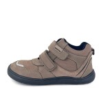 Chlapčenské celoročné barefoot topánky Protetika BANET BROWN - 32