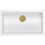 Quadron Quadron - Granitový drez Logan 110 White Meď HQD7644U1_PVDC1_U