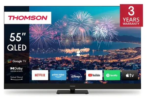 55" Thomson 55QG6C14 / Televízia / Google TV / QLED / 4K UHD / predné repro (55QG6C14)