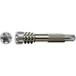 SPAX 0557000500483 sada okrúhlych skrutiek do plechu 5 mm 48 mm T-STAR plus Nerezová oceľ 100 ks; 0557000500483