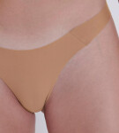 Dámske tangá ZERO Feel 2.0 Tiny - BROWN - hnedá 00CM - SLOGGI BROWN XS