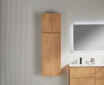 CERANO - Kúpeľňová skrinka vysoká Carole - dub medový - 45x150x34 CER-431647