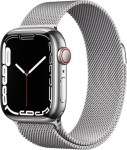 Apple Watch 7 GPS + Cellular 45mm strieborný (MKJW3WB/A)