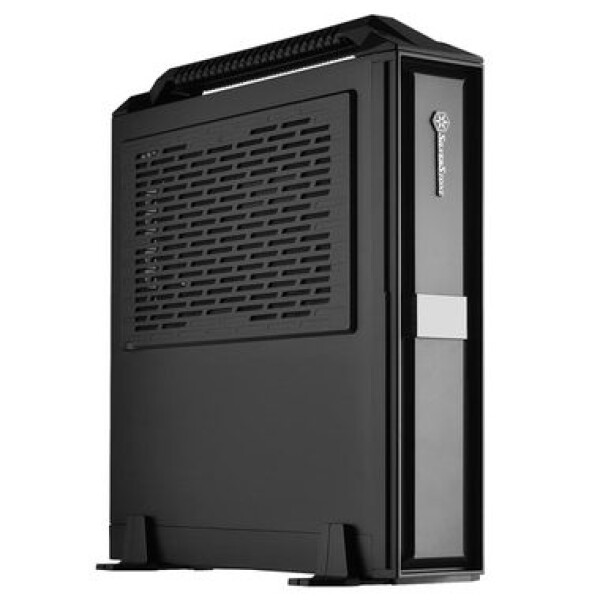 SilverStone HTPC MILO ML08 / Mini-ITX / bez SFX zdroja / 2xUSB3.0 / čierna (SST-ML08B)