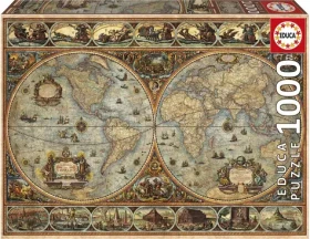 Educa Puzzle Historická mapa sveta