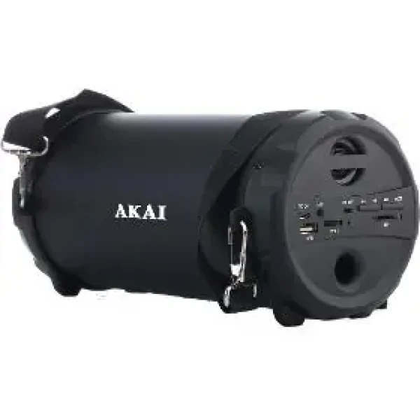 AKAI ABTS-12C Prenosný reproduktor čierna / Bluetooth 5.0 / 10W / USB / AUX / SD (4905192532307)