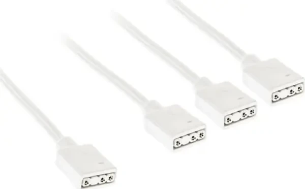 Kolink ARGB rozbočovací kábel 1-3 biela / Rozbočovací kábel / ARGB 3-pin / 30 cm (PGW-AC-KOL-156)