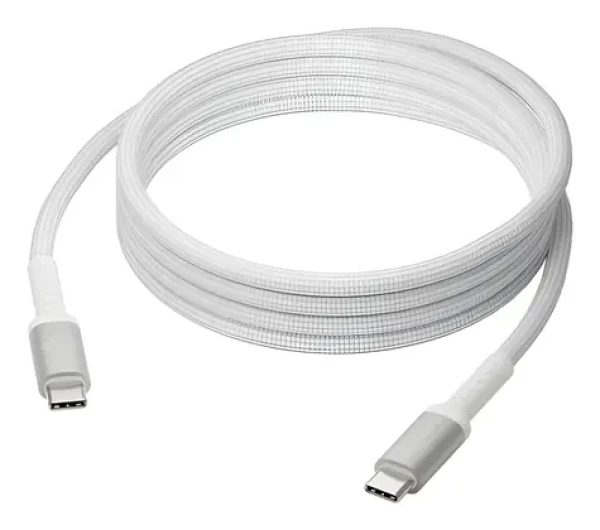 Dbramante1928 re-charge it biela / Nabíjací kábel / USB-C - USB-C / 2 m / 100W (CB20CCWH7237)