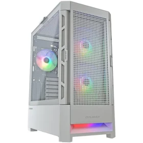 COUGAR Airface RGB biela / PC skriňa / E-ATX / ATX / micro-ATX / mini-ITX / RGB / priehľadná bočnica / bez zdroja (CGR-5ZD1W-AIR-RGB)