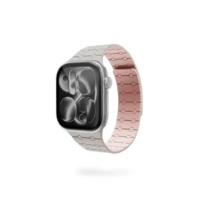 Epico Magnetic+ Silicone magnetický remienok pre Apple Watch 42/44/45/46/49mm biela (63418103600001)