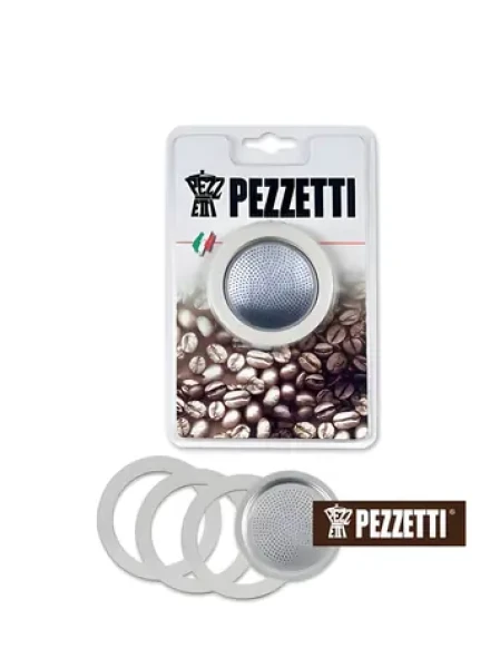 Pezzetti / Sada tesnení / pre hliníkové moka kanvice / 6 šálok