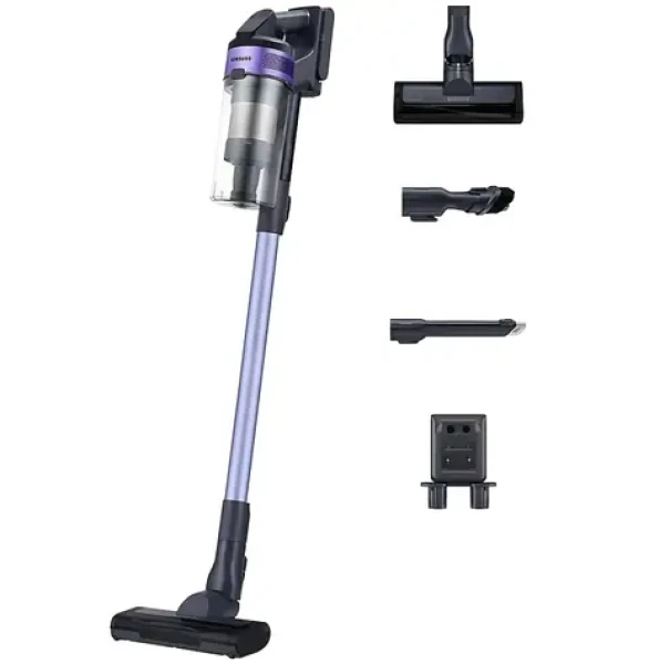 Samsung Jet 60 Turbo VS15A6031R4/GE čierna, purpurová / Tyčový vysávač / aku / Li- ION / 86 dB (VS15A6031R4/GE)
